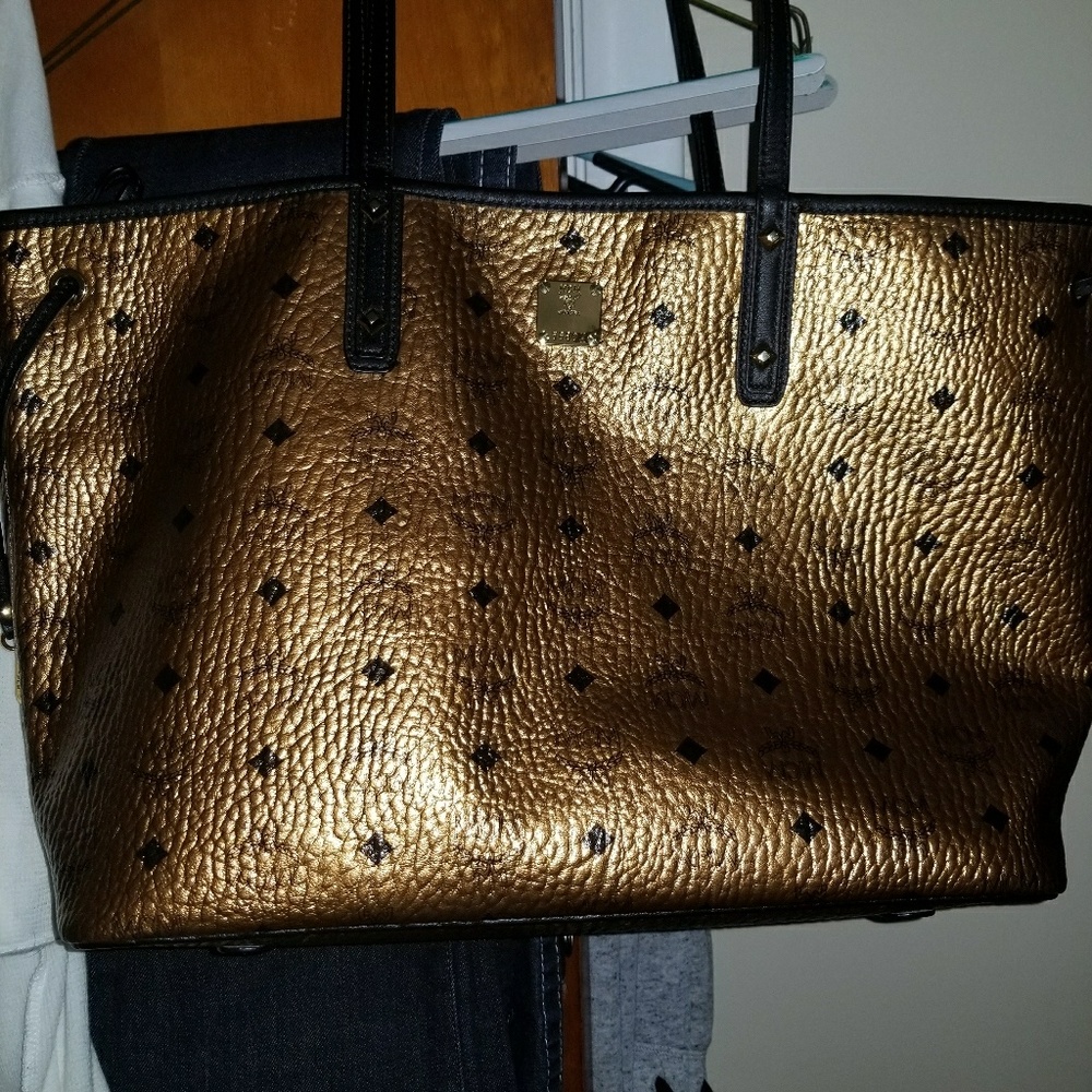 Authentic MCM reversible handbag